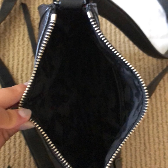 Rebecca Minkoff black leather small crossbody bag - Picture 3 of 3